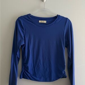 Royal Blue Long Sleeve Top